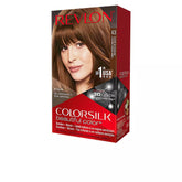 REVLON-COLORSILK corante 43 marrom dourado médio-DrShampoo - Perfumaria e Cosmética